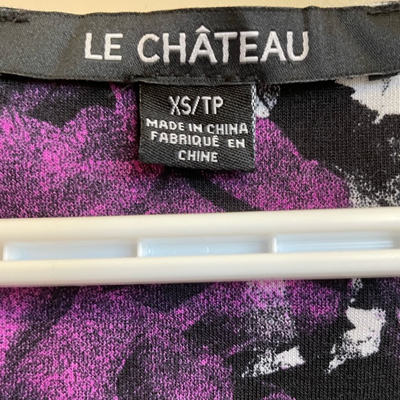 Multi Color Le Chateau midi dress - Picture 3 of 4